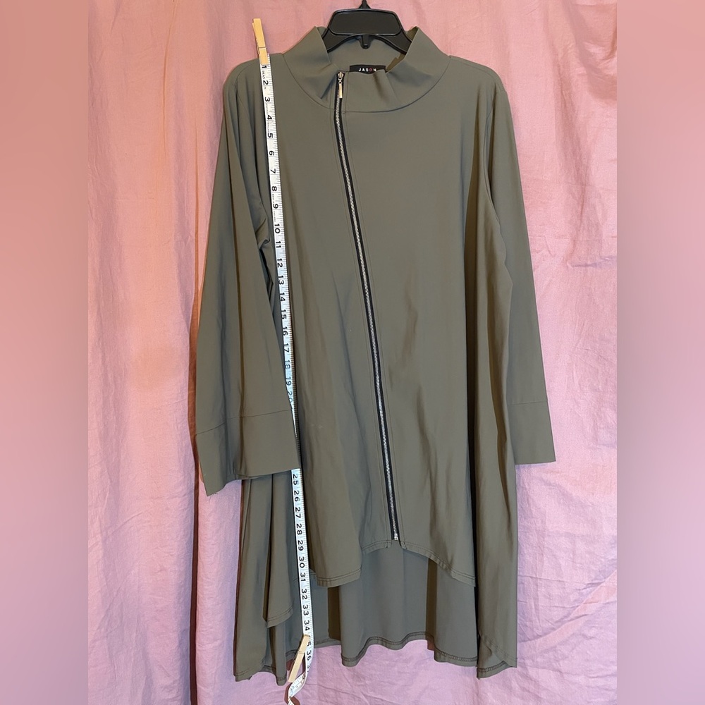 Futuristic Asymmetrical Zip jacket (Women’s XL)